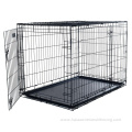 Collapsable dog cage pet cage stackable dog kennel